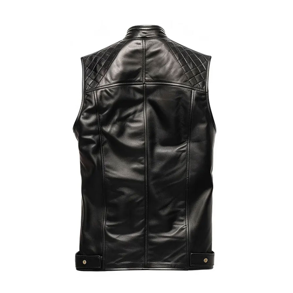 Men Leather Vest