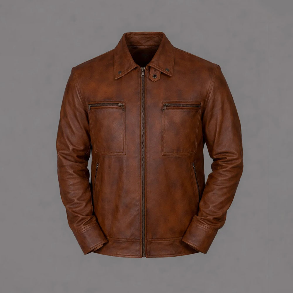 Men Biker Jacket