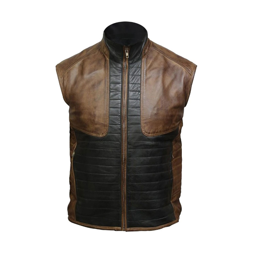 Men Leather Vest