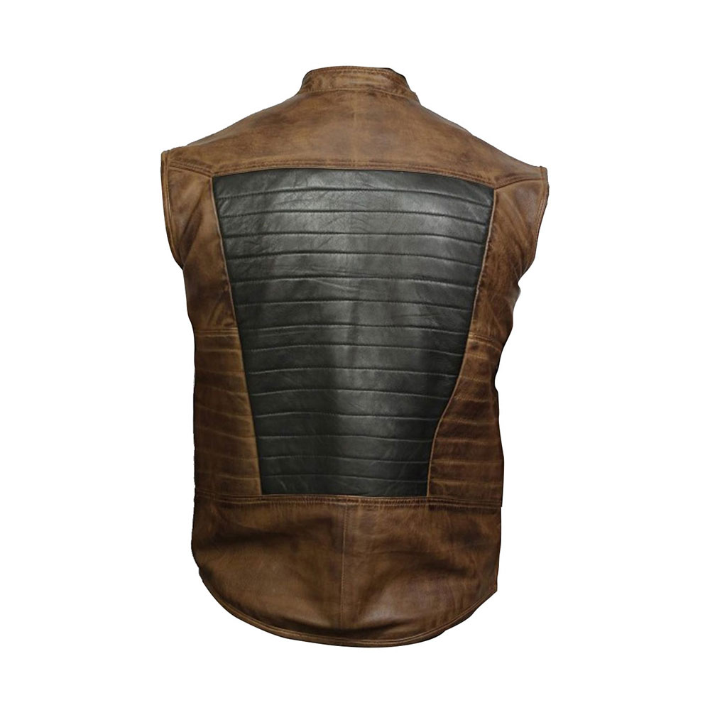 Men Leather Vest