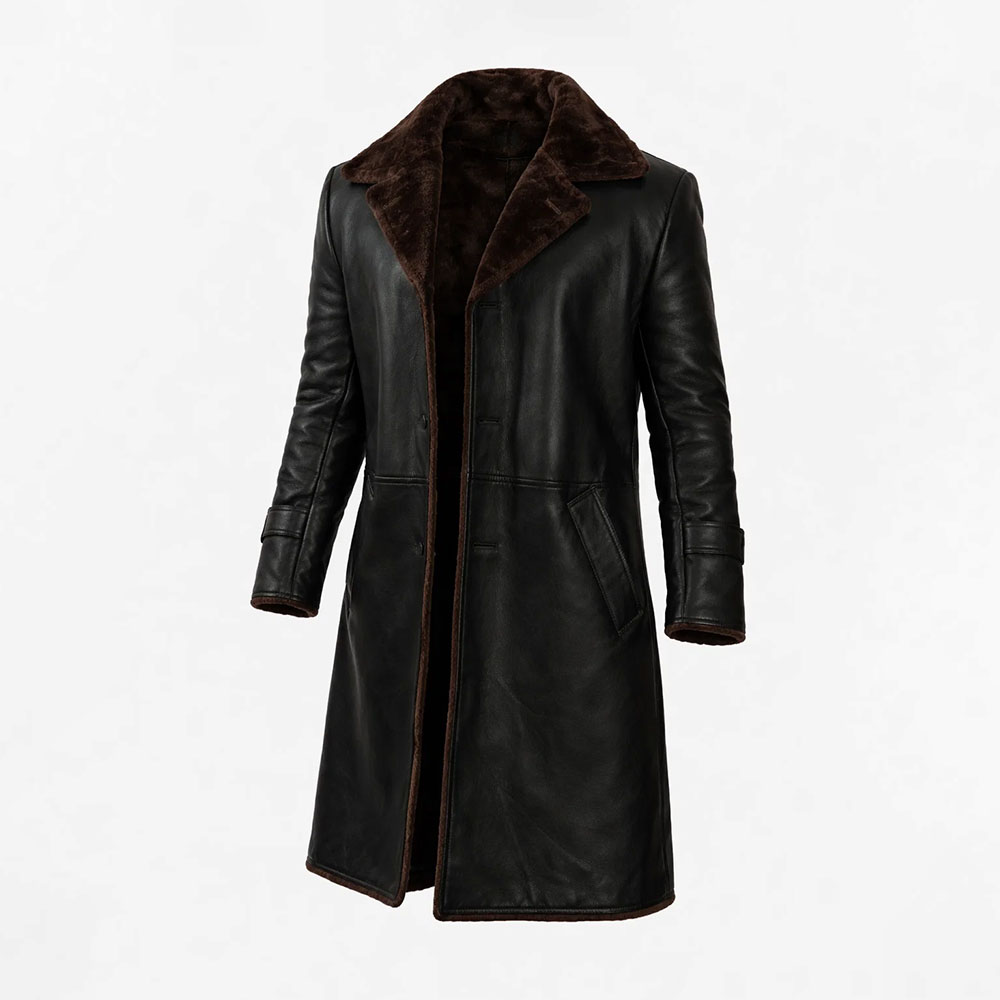 Men Leather Coat