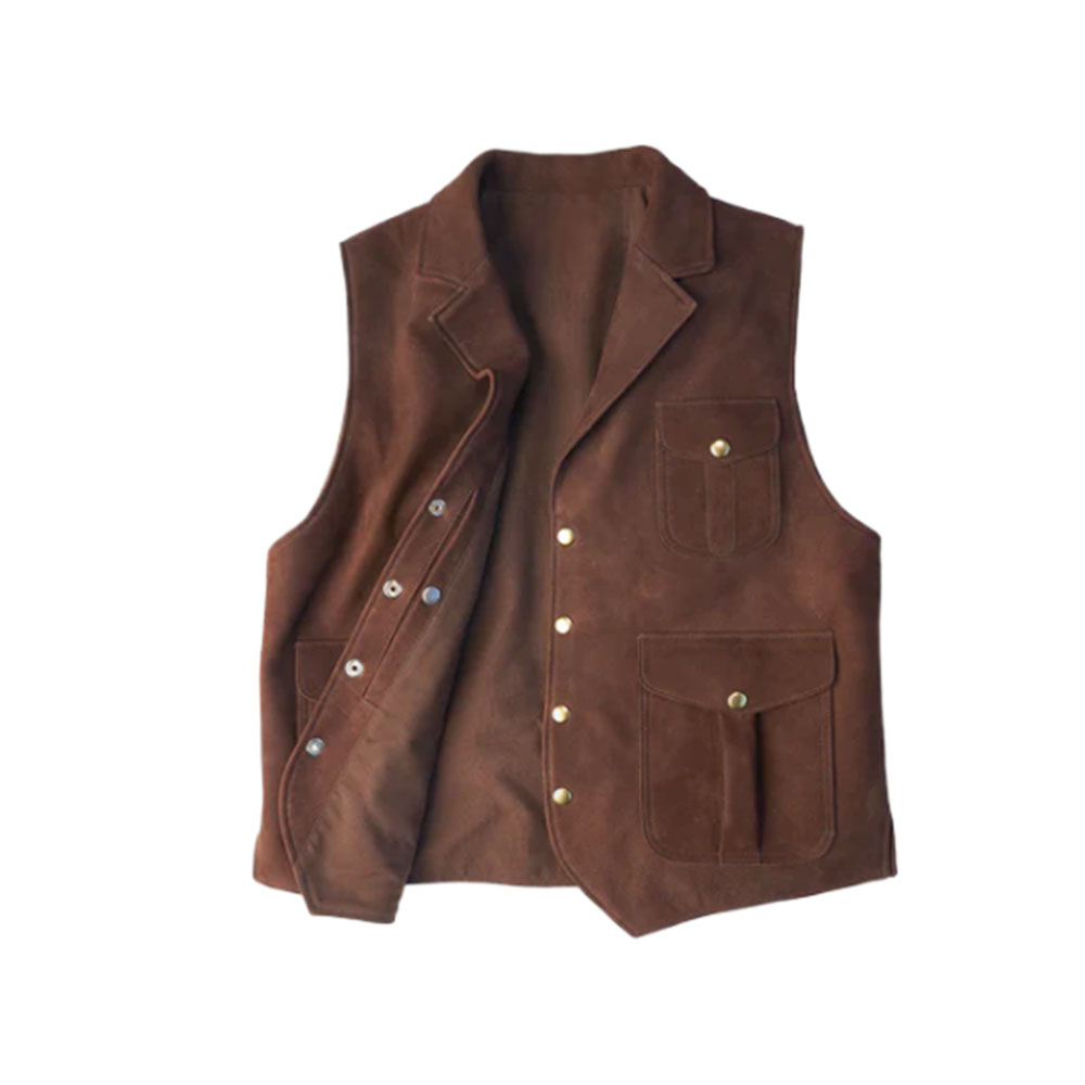 Men Leather Vest