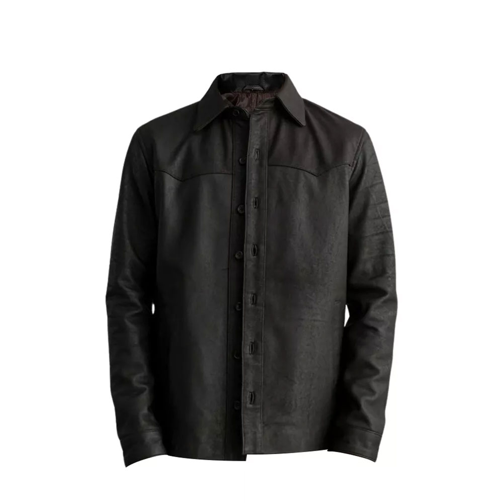 Women Leather Shirt