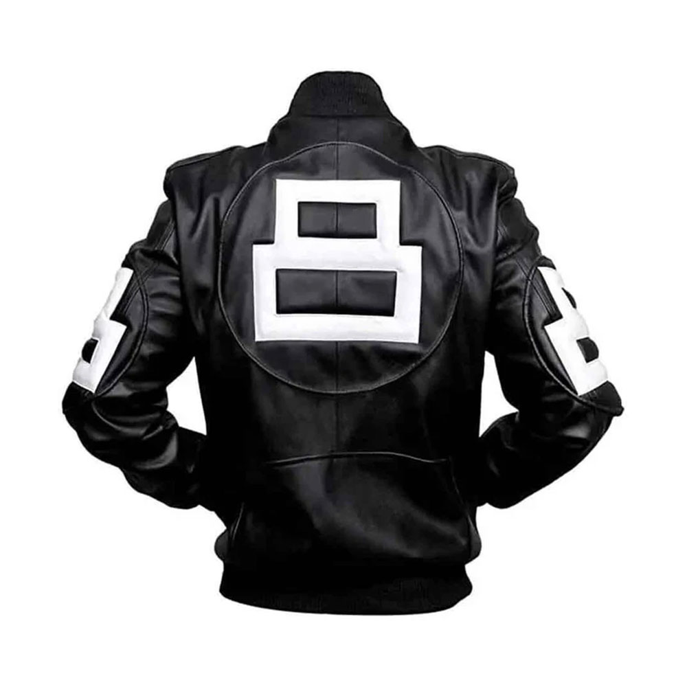 Leather Bomber Jacket