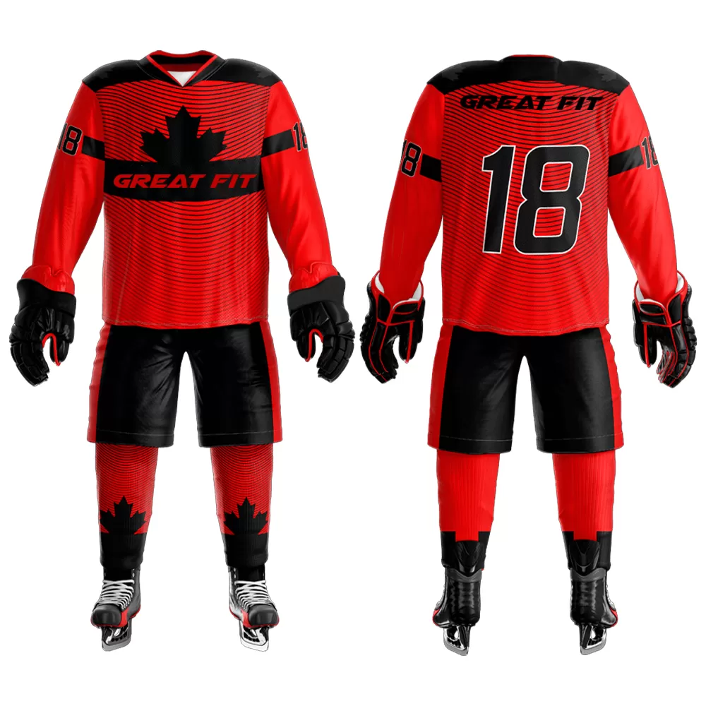Customized Sublimation Ice Hockey Uniform