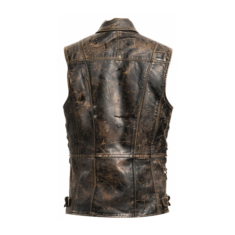 Men Leather Vest