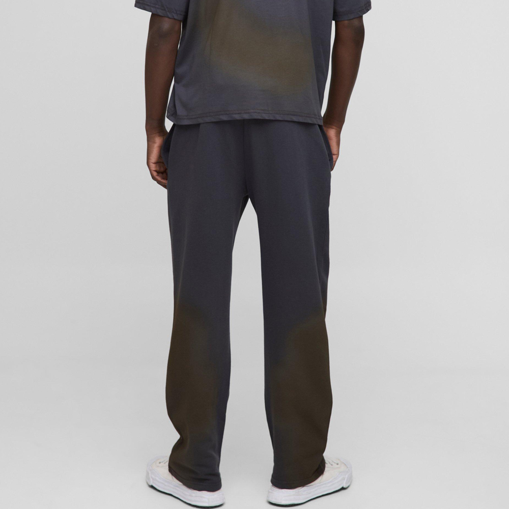 Relaxed Fit Washed Rhinestone Joggers