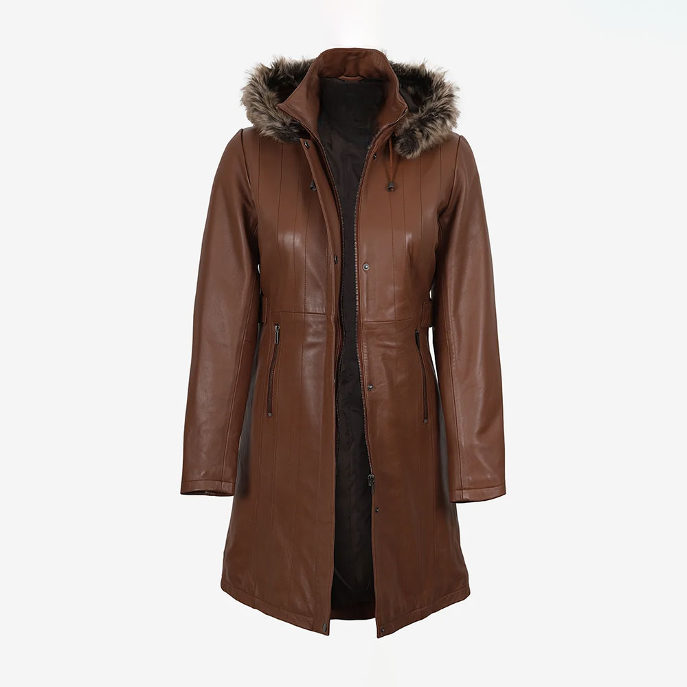 Women Leather Coat