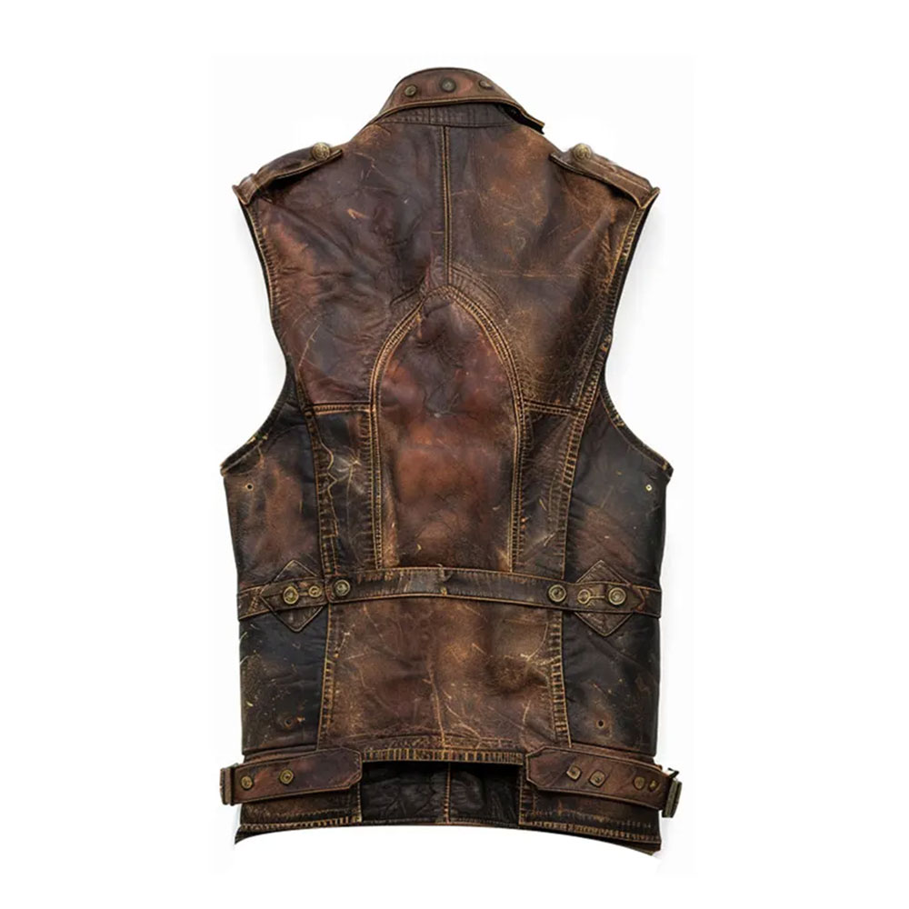 Men Leather Vest