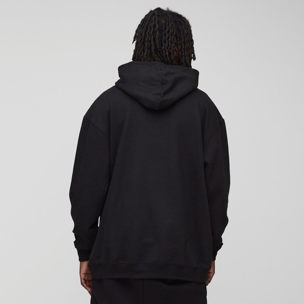 Oversized Ghost Band License Printed Hoodie
