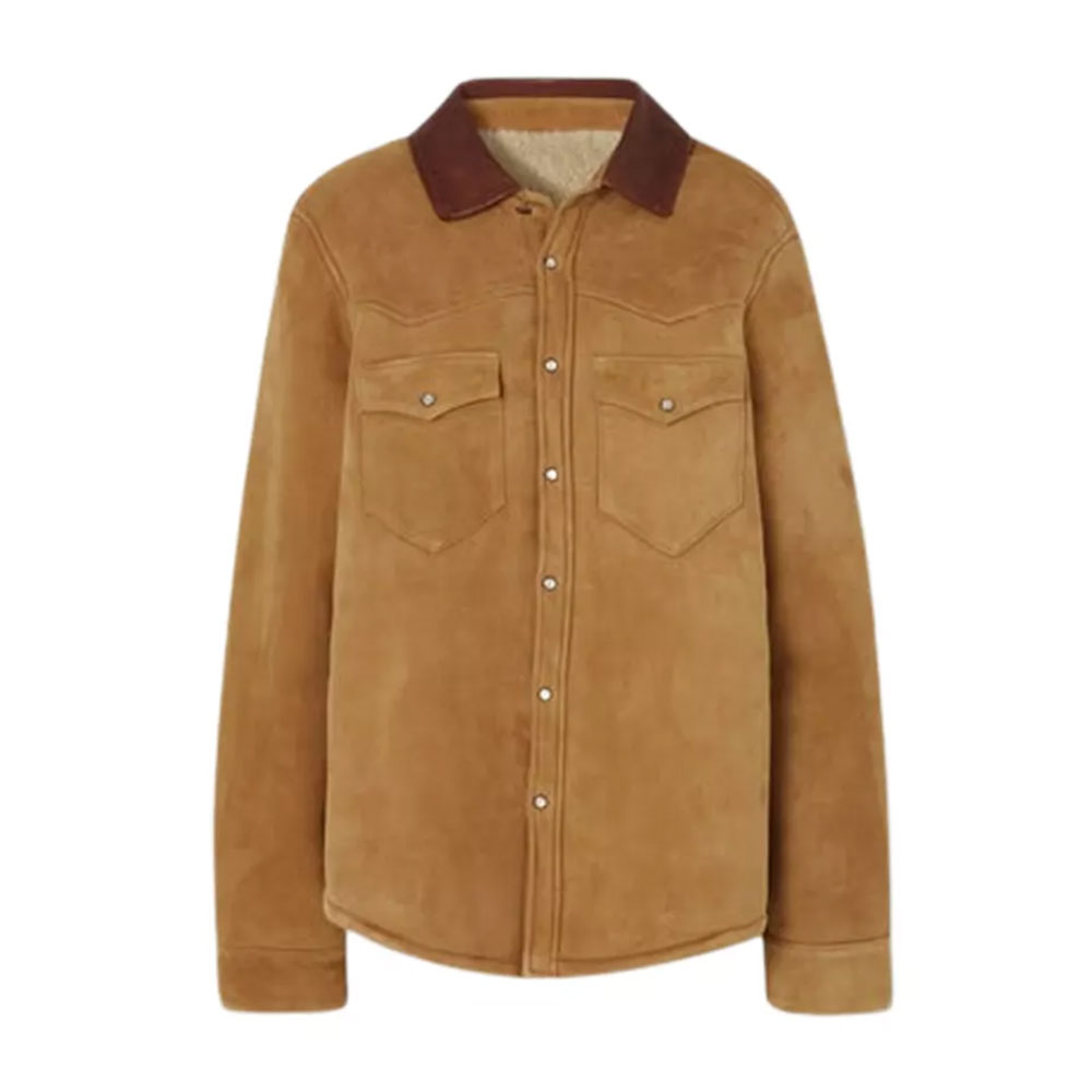 Women Leather Shirt