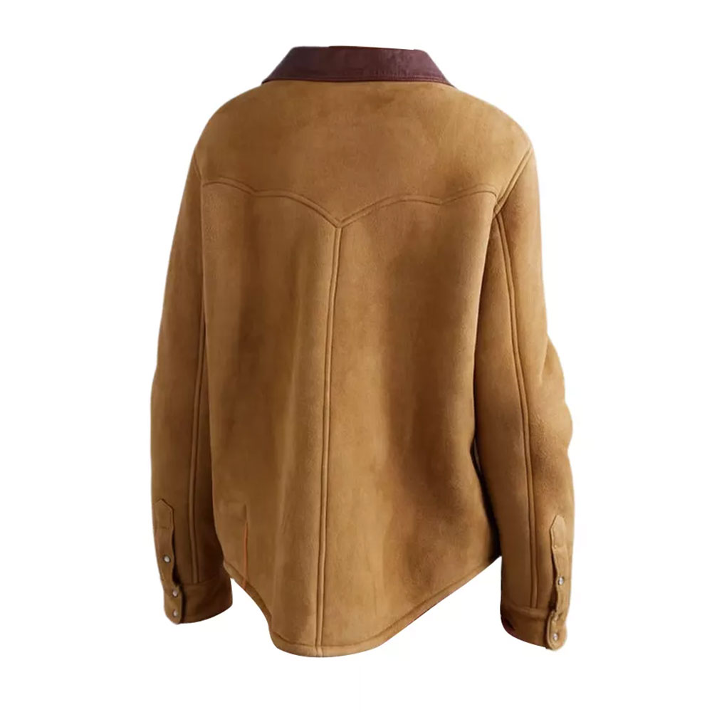 Women Leather Shirt