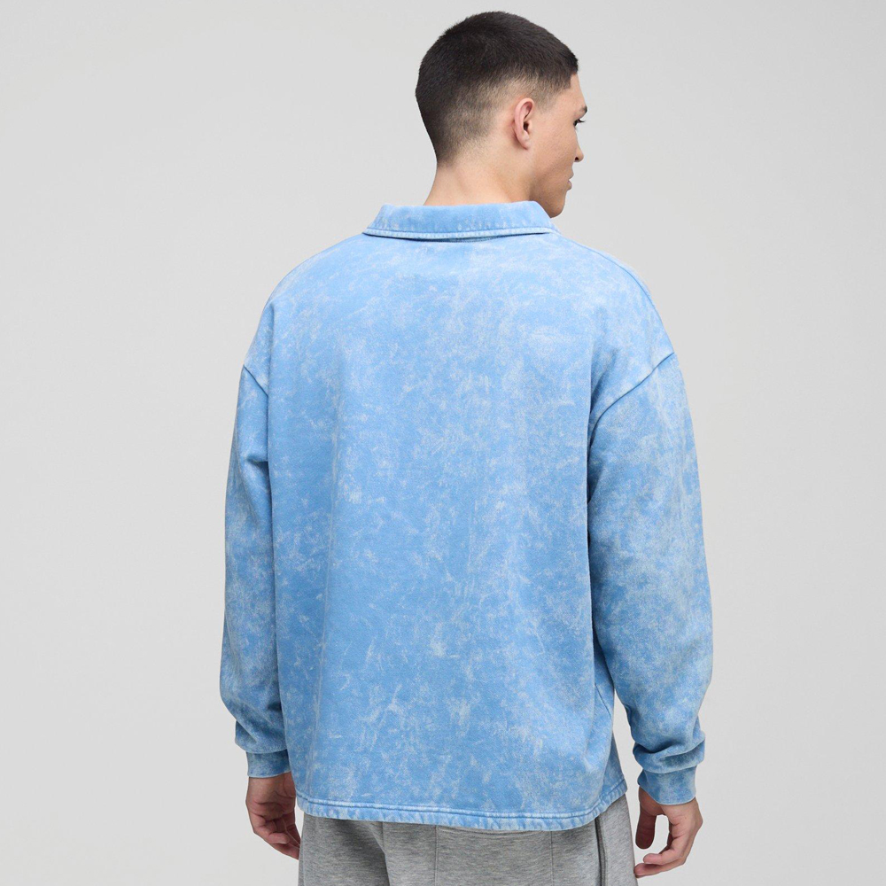 Oversized Washed Revere Polo