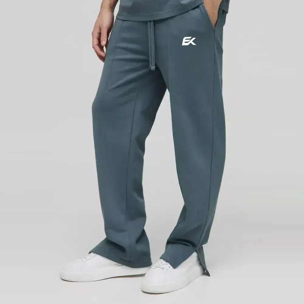 Relaxed Edizione Heavyweight Pintuck Split Hem Joggers